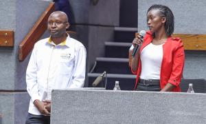 A member contributing to the discussions during the 3rd Annual General Meeting